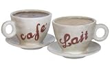 Coffee House Salt and Pepper Shakers