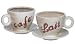 Coffee House Salt and Pepper Shakers