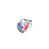 Earthly Body Edible Heart Candle, Watermelon, 4 ounces Tin