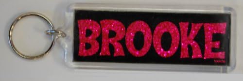 Glitter Keyring - I Heart Rob