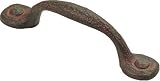 Hickory Hardware P3001-RI 3-Inch Refined Rustic Pull, Rustic Iron
