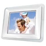 Coby DP842-128 8.4-Inch Acrylic Digital Photo Frame with MP3 Player (White)
