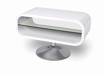Opod OP80W - LCD & Plasma TV  Stand to 32" - Gloss White