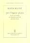 Pro Organo Pleno: Norm und Vielfalt der Registriervorschrift J. S. Bachs