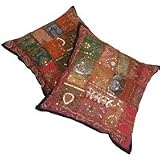 Handmade Sitara Indian Decorative Pillow