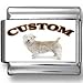 Glen of Imaal Terrier Dog Custom Photo Italian Charm