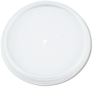 DCC20JL Plastic Lids, For 8, 12, 16oz Foam Food Containers/5, 6, 8, 10oz Bowls, Vented