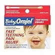 Baby Orajel Teething Pain Relief, Fast, Teething Swabs, Berry Flavor, 12 ct.