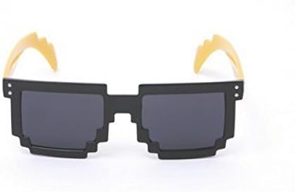 Digital Pixel Wayfarer Style Sunglass, Geeky frame