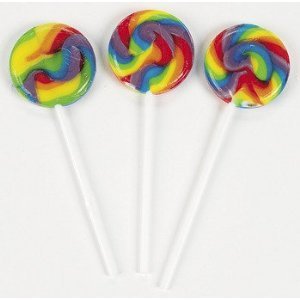 Mini Swirl Rainbow Pops (38 pcs)