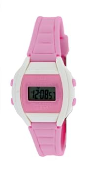 Q&Q #LL01J633Y Women's Plastic BandAlarm LCD Digital Watch