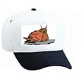 White Cap with long, owl, eared, bird, animal