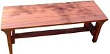 Mangaris Wood Hall Bench, Available in Three Sizes