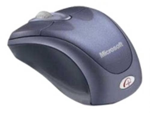Microsoft Wireless Notebook Optical Mouse Blue 4 Button Usb Picture
