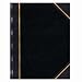 Texhide series accounting book, 150 sheets, 8-3/8 x 10-3/8, black/burgundy - Same Day Shipping (orders by 3 pm), Next Day Delivery (in most cases)
