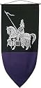 Medieval Gallant Knight in Armor Banner