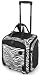 Wheeled Tote Large - Black/ White