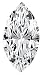 Jewelry : Certified Diamond (Marquise, Fair cut, 1.62 carats, E color, SI2 clarity)