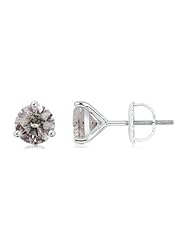 1.8 ct Solitaire Diamond Stud Earrings in Platinum