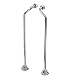 American Bath Factory F1090-CH Supply Lines in Chrome