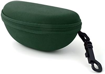 LensCovers Sunglasses Hard Case for Medium and Large Size Frames in Green