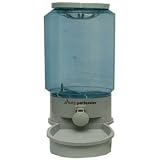Auto Pet Feeder-Holds 20 Pounds of Food-Large (Light Grey) (10"H x 26"W x 10"D)