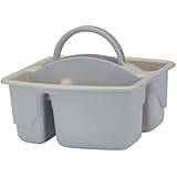 United Solutions CD0002 Mini Caddy Storage Basket in Taupe-Attractive Utility Tote Caddy Keeps Items Contained to Organize your Home