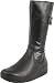FitFlop Women's Hooper Tall Boot,Black,8 M US