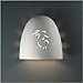 Sun Dagger Downlight Large Pocket Outdoor Wall Sconce Finish: Harvest Yellow Slate, Cutout Option: Scattered Holes
