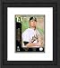 Framed Daric Barton Oakland Athletics Photograph