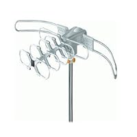 Amplified VHF UHF Outdoor Hdtv Hd Rotor Tv Antenna 360°rotation Remote controlled