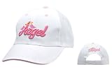 Angel Golf Cap for that Special Angel. White with Pink logos.