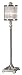 Uttermost 32.3 Inch Cordelia Buffet Lamp In Silver Plated Metal Decorative Lighting Lamp
