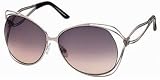Roberto Cavalli Silver Ladies Sunglasses RC527S-72Z