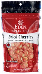 Eden Foods Dried Cherries Montmorency Tart -- 4 oz