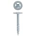 8 x 1 HighPoint Drawer Front Adjusting Screws, Round Washer Head, Phillips Drive, Zinc, 100 pc