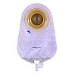 ASSURA EXTRA 11 1/4" (28CM) CUSTOM CUT EXTENDED WEAR ONE PIECE UROSTOMY POUCH, CONVEX, TRANSPARENT,