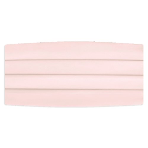 Light Pink Satin Cummerbund
