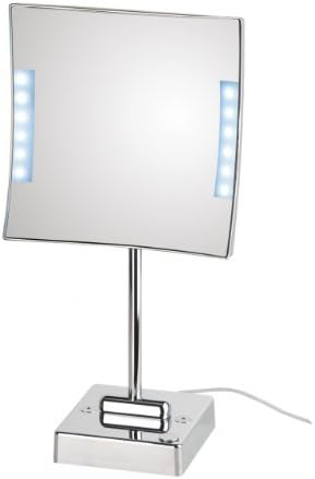 WS Bath Collections Quadrololed 62-1 Lighted Magnifying Mirror 3x