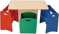KidKraft Table with Primary Benches