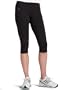 adidas Women's Clima adiShape Capri, Black, Medium