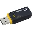 Kingston DataTraveler 112 - 32 GB USB 2.0 Flash Drive DT112/32GB (Black/Yellow)