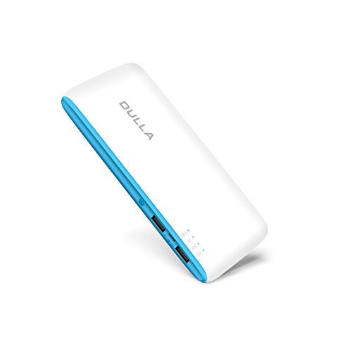 DULLA 15000mAh Portable Power Bank 2.1A Fast Charger External Battery ( 2 USB Ports)