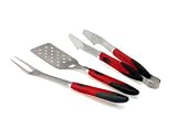 Grillfinity 150100, Premium 3pc Barbecue Tool Set