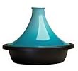 Le Creuset Cast Iron and Stoneware Tagine, Teal