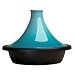 Le Creuset Cast Iron and Stoneware Tagine, Teal