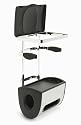 simplehuman Carrier Bag Bin with Bag Holder