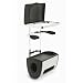 simplehuman Cabinet Mount Grocery Bag Can with Bag Holder