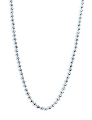 Alex Woo "Chain" Precious Metal Diamond-Cut Ball Chain