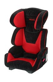 Vivo Booster Car Seat - Crimson Micro fiber and cool mesh